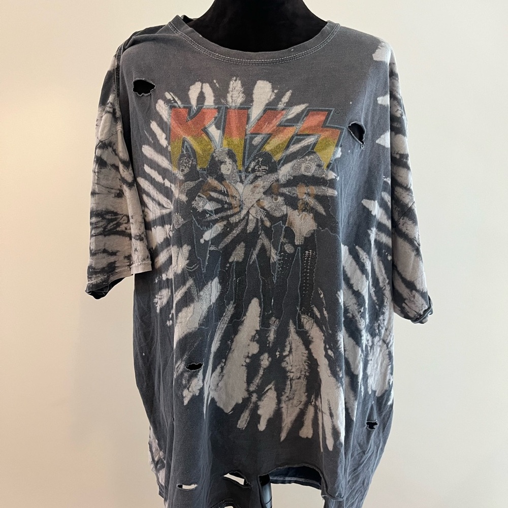 Kiss Dark Gray 2XL T-Shirt